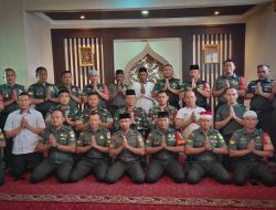 Wujud rasa syukur Personil Kodim 0619/Purwakarta Lakukan Doa Bersama
