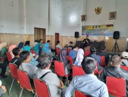 Musyawarah Pembentukan Kampung Bebas Narkoba dan Sosilisasi P4GN di Gelar Polres Subang di Desa Ciater
