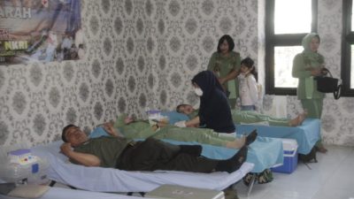 Kodim 0619 Purwakarta Merayakan HUT ke-78 TNI dengan Giat Olahraga, Bazar, Donor Darah, dan Bakti Kesehatan