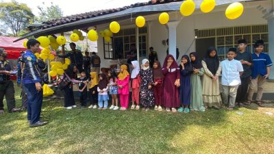 Gandeng Komunitas Driver, Maxim Berbagi Santunan untuk Anak Yatim Piatu di Puncak Bogor
