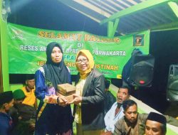 Tampung Aspirasi di Reses Ketiga, Neneng Sri Kustinah dari fraksi PPP Kembali Mencalonkan