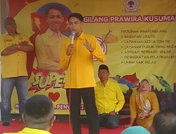 Caleg DPRD Purwakarta Partai Golkar Dapil 6, Gilang Prawira Kusumah Resmikan Posko Kemenangan