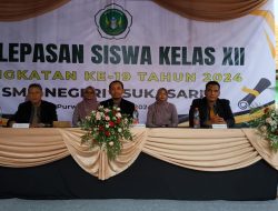 SMA Negeri 1 Sukasari Gelar Pelepasan Siswa Kelas XII angkatan 19