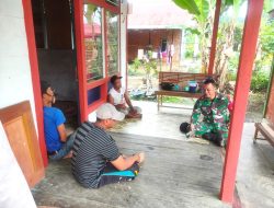 Melalui Komsos, Babinsa Loh Sumber Berikan Motivasi Pada Petani