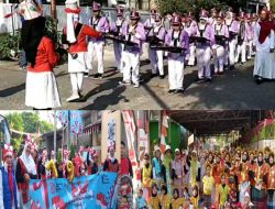 Semarak Kemerdekaan Karnaval Meriah RW 10 Perumahan BKR Cibening Rayakan HUT RI ke-79