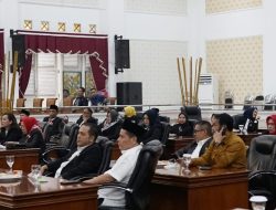 Rapat Paripurna DPRD Purwakarta Pengumuman Pimpinan Fraksi Menjelang Hari Proklamasi ke-79