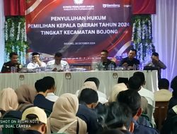Penyuluhan Hukum Pilkada di Kecamatan Bojong Dapat Apresiasi Positif dari para Kepala Desa