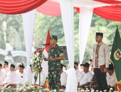 Upacara Hari Santri Nasional 2024 di Purwakarta Dipimpin Dandim 0619