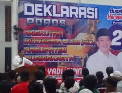 Deklarasi Angkutan Indonesia Club (AIC) Kabupaten Purwakarta Dukung YAKIN
