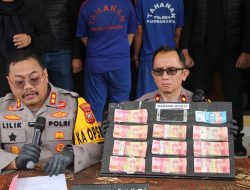 Dua Orang Pelaku Pengedar Uang Palsu Diringkus Polres Purwakarta