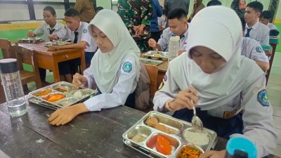 Resmi Diluncurkan di Purwakarta Program Makanan Bergizi Gratis