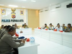 Kesiapan Penanaman Jagung Serentak, Polres Purwakarta Ikuti Rapat Koordinasi bersama Kementrian Pertanian RI