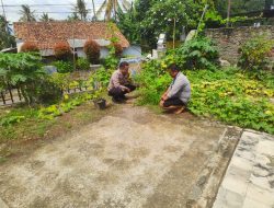Dukung Program Ketahanan Pangan, Polres Purwakarta Kerahkan Bhabinkamtibmas