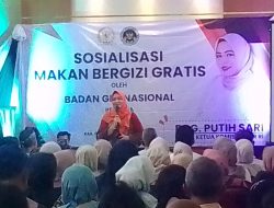 Ratusan Warga Ciseureuh Purwakarta Antusias Ikuti Sosialisasi Makan Gizi Gratis