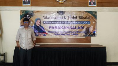 Silaturahmi dan Halal Bihalal Pererat Solidaritas Pemerintahan Desa Parakansalam