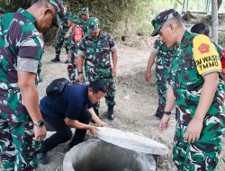 Tim Wasev Mabes TNI-AD tinjau Sasaran TMMD 125 Bojonegoro