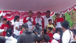 Jalan Sehat Meriahkan HUT RI ke-80 di Desa Marancang