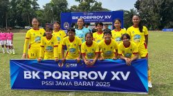 Lanjutan BK Porprov XV Srikandi Purwakarta Tumbangkan Tim Putri dari Sumedang skor 1-0