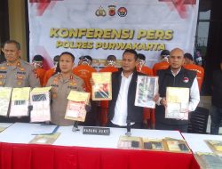 Polres Purwakarta Ungkap 20 Kasus Tindak Pidana Narkoba dalam Kurun 3 Bulan
