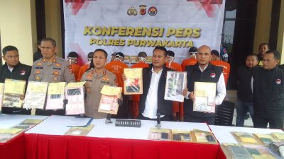 Polres Purwakarta Ungkap 20 Kasus Tindak Pidana Narkoba dalam Kurun 3 Bulan