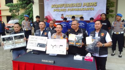 Polres Purwakarta Ringkus 6 Pelaku Curanmor Lintas Kabupaten