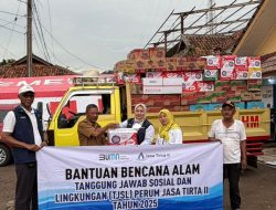 Sinergi untuk Kemanusiaan, Jasa Tirta II Ringankan Beban Warga Sukabumi Pascabencana