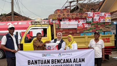 Sinergi untuk Kemanusiaan, Jasa Tirta II Ringankan Beban Warga Sukabumi Pascabencana