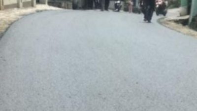 DPUTR Kabupaten Tuntaskan Perbaikan Jalan Cijantung – Parakanlima Warga Ucapkan Terima Kasih
