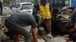 Demi Kenyamanan Warga, DPUTR Purwakarta Lakukan Pemeliharaan Jalan dan Trotoar