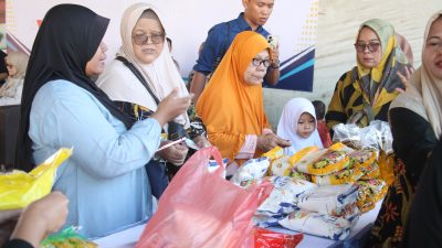 Polres Purwakarta Gelar Gerakan Pangan Murah, Warga Serbu Bahan Pokok Harga Terjangkau