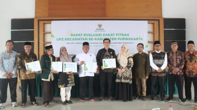 BAZNAS Purwakarta Gelar Rapat Evaluasi Zakat Fitrah 2026, Pengumpulan Zakat Fitrah Alami Kenaikan